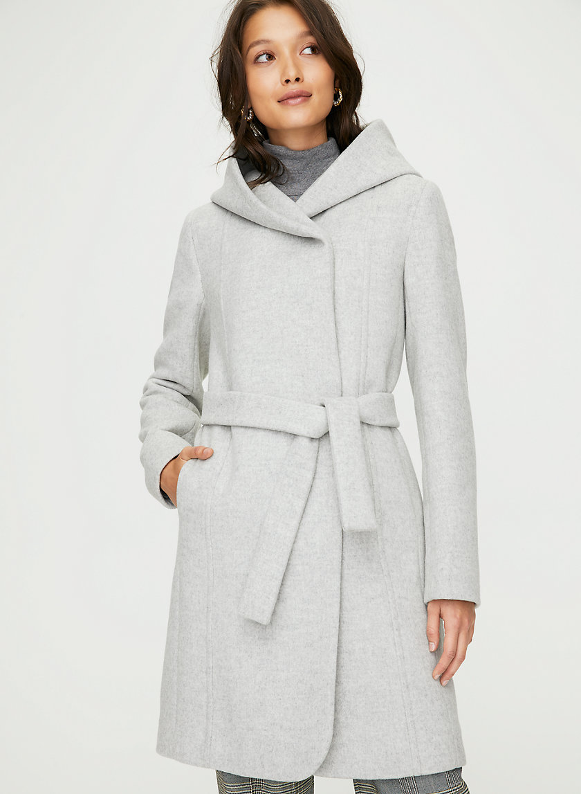 MONTGOMERY WOOL COAT - Hooded wool coat MONTGOMERY WOOL COAT - Hooded wool coat