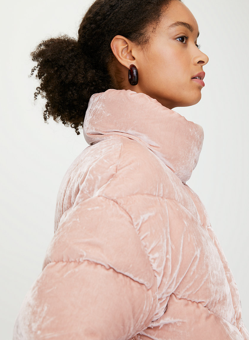 THE CLOUD PUFF - Velvet goose-down puffer THE CLOUD PUFF - Velvet goose-down puffer
