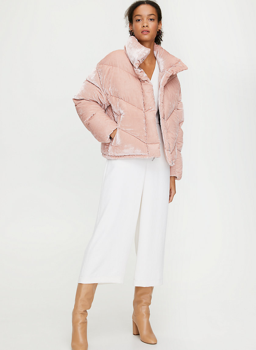 THE CLOUD PUFF - Velvet goose-down puffer THE CLOUD PUFF - Velvet goose-down puffer