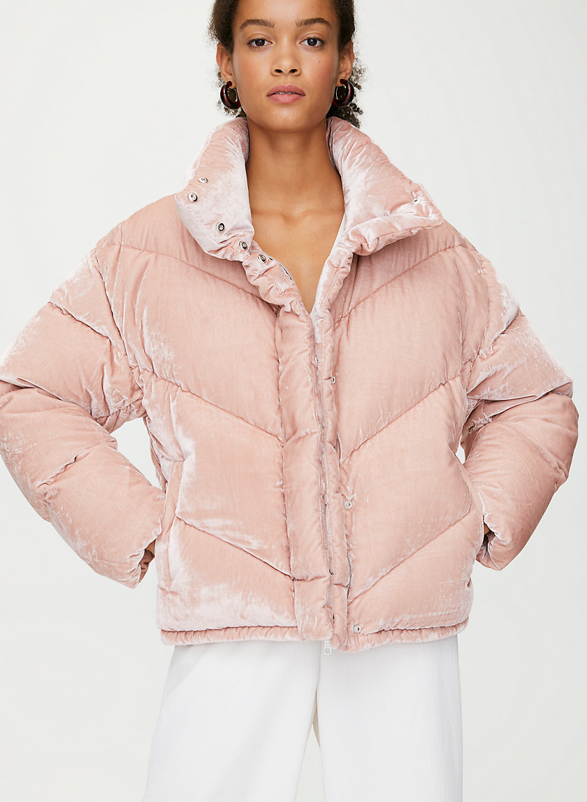 THE CLOUD PUFF - Velvet goose-down puffer THE CLOUD PUFF - Velvet goose-down puffer