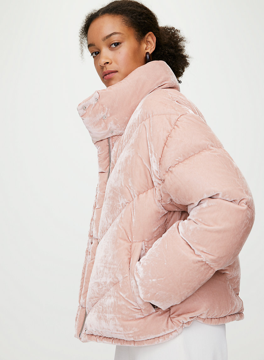 THE CLOUD PUFF - Velvet goose-down puffer THE CLOUD PUFF - Velvet goose-down puffer