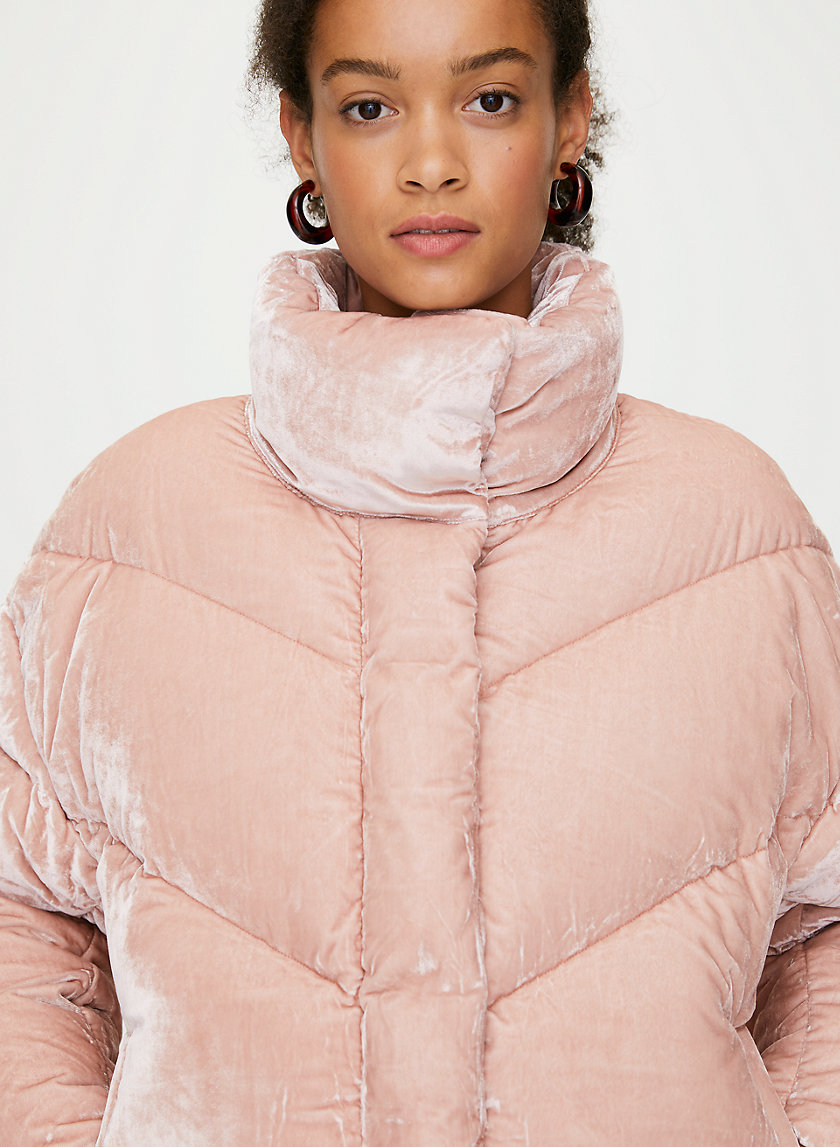 THE CLOUD PUFF - Velvet goose-down puffer THE CLOUD PUFF - Velvet goose-down puffer