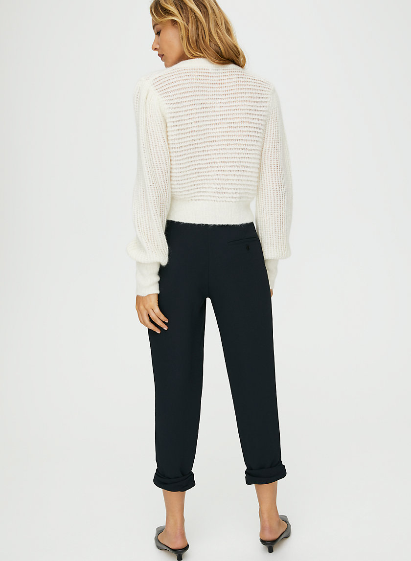 ALLANT PANT - Cropped, tie-waist pant ALLANT PANT - Cropped, tie-waist pant