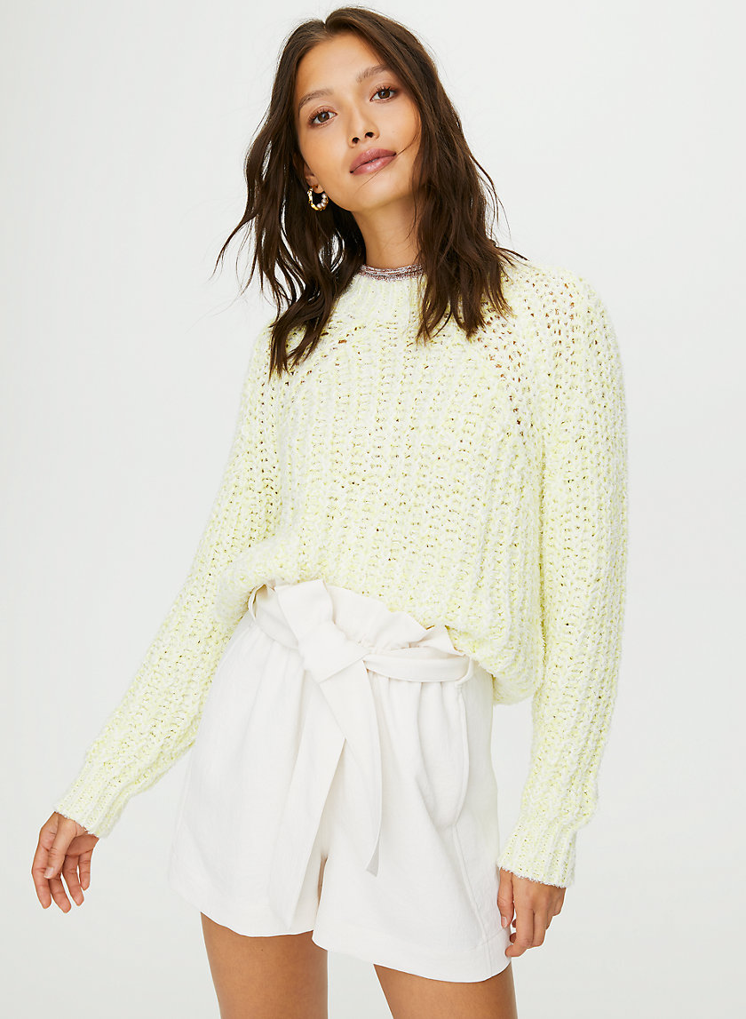 GÉLAS SHORT - High-waisted, tie-waist shorts GÉLAS SHORT - High-waisted, tie-waist shorts