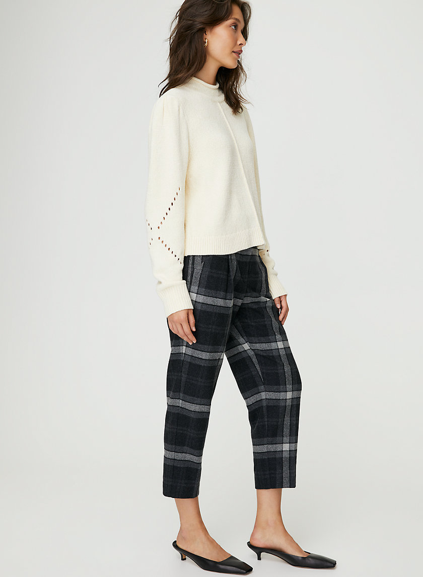 CHAMBÉRY CHECK PANT - Plaid wool trousers CHAMBÉRY CHECK PANT - Plaid wool trousers
