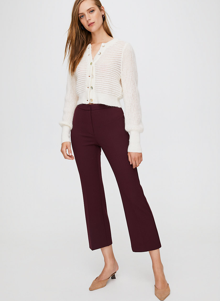 GENIE PANT - Cropped flared trouser GENIE PANT - Cropped flared trouser