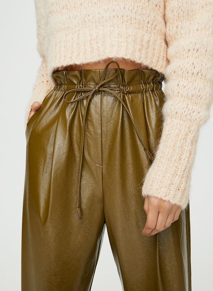 JIVE PANT - Faux leather pants JIVE PANT - Faux leather pants