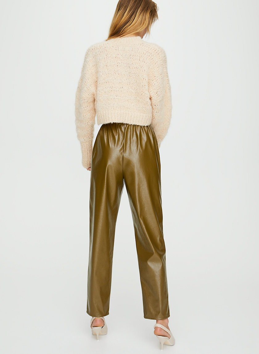 JIVE PANT - Faux leather pants JIVE PANT - Faux leather pants