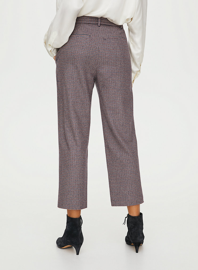 NEW TIE-FRONT WOOL PANT - High-waisted wool pants NEW TIE-FRONT WOOL PANT - High-waisted wool pants
