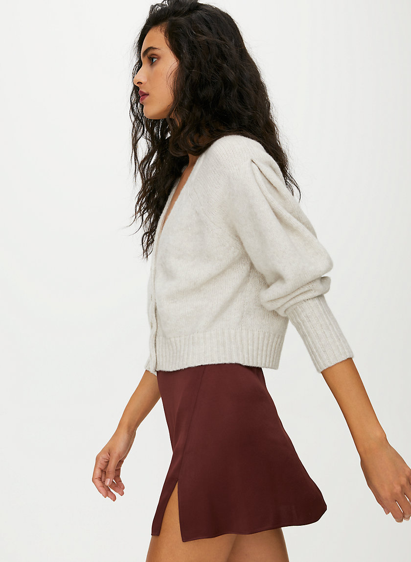 MUSE SKIRT - Satin mini skirt MUSE SKIRT - Satin mini skirt