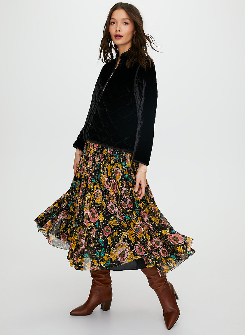 TWIRL SKIRT - Pleated midi skirt TWIRL SKIRT - Pleated midi skirt