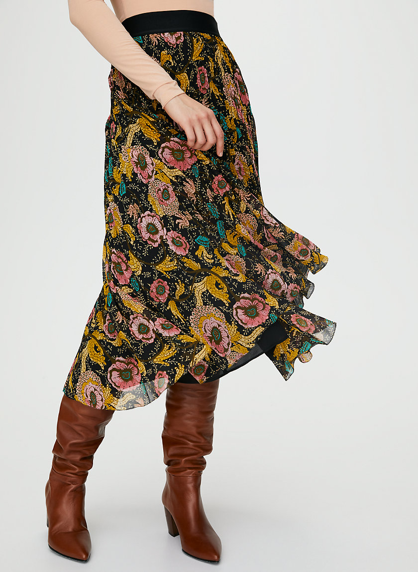 TWIRL SKIRT - Pleated midi skirt TWIRL SKIRT - Pleated midi skirt