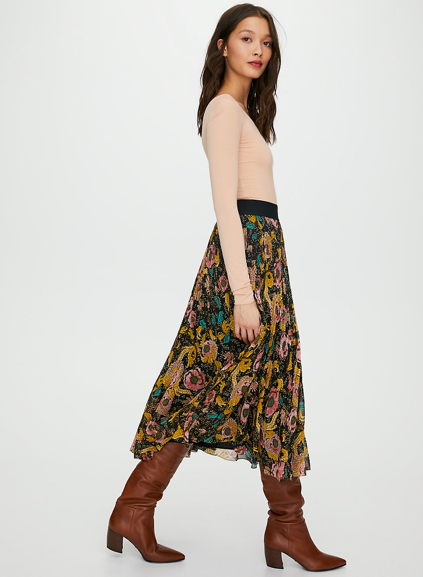 TWIRL SKIRT - Pleated midi skirt TWIRL SKIRT - Pleated midi skirt