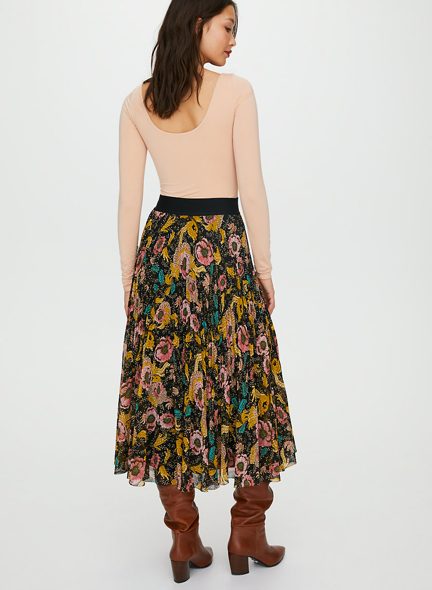 TWIRL SKIRT - Pleated midi skirt TWIRL SKIRT - Pleated midi skirt