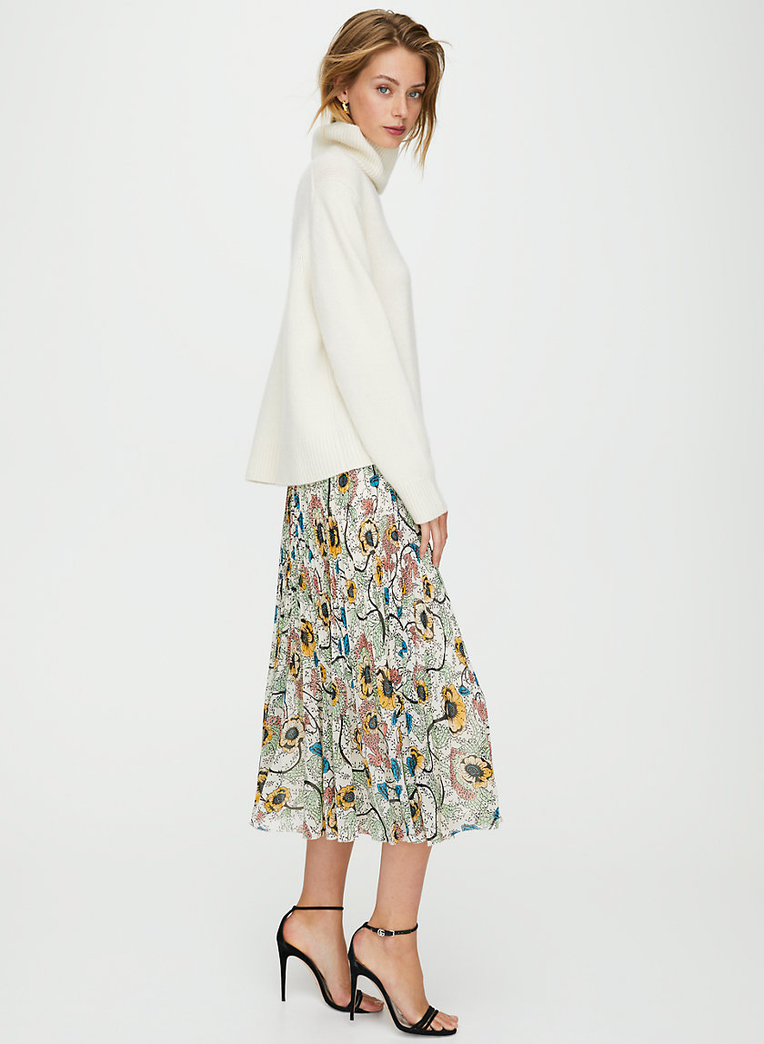 TWIRL SKIRT - Pleated midi skirt TWIRL SKIRT - Pleated midi skirt