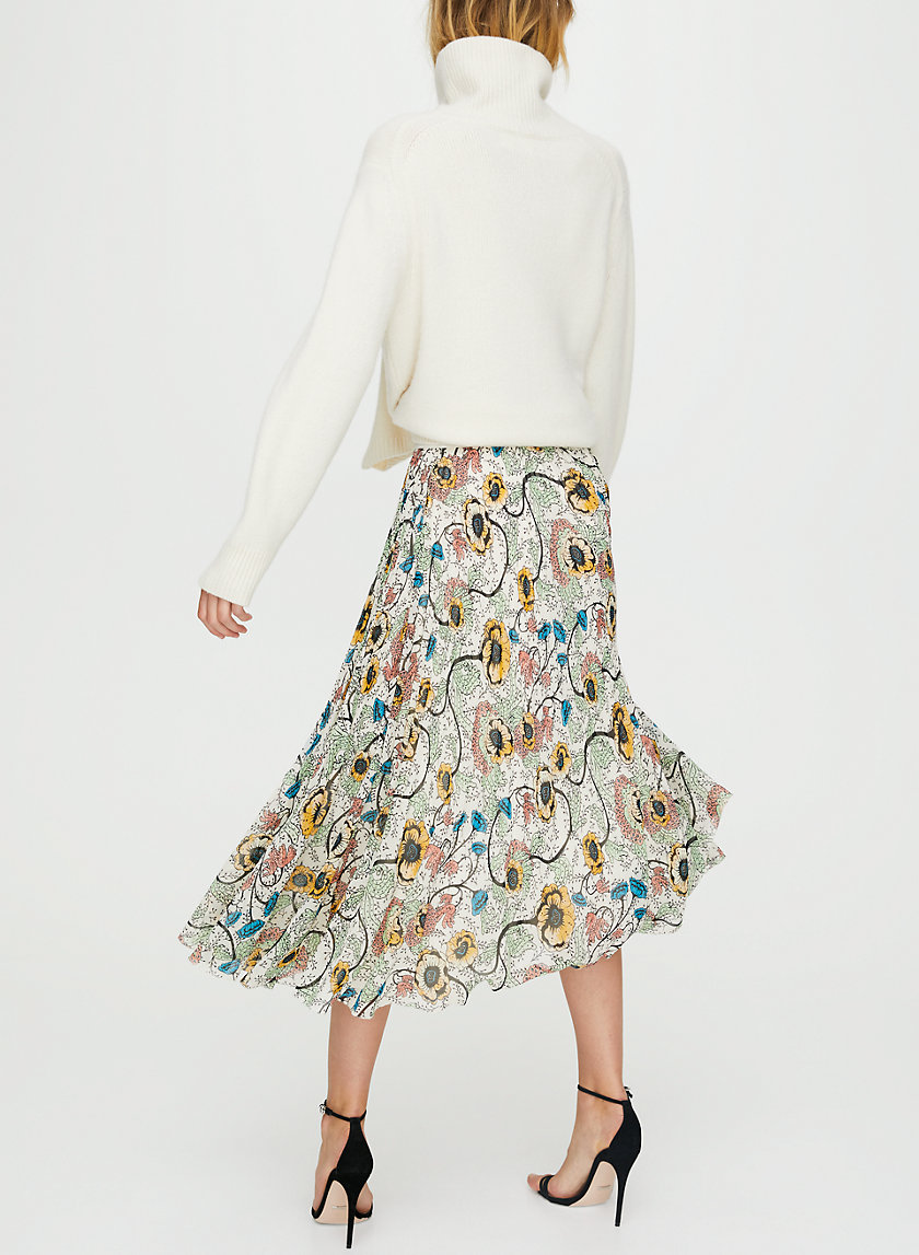 TWIRL SKIRT - Pleated midi skirt TWIRL SKIRT - Pleated midi skirt