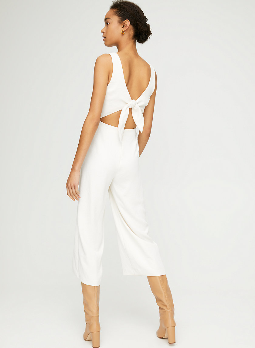 ÉCOULEMENT JUMPSUIT - Tie-back, sleeveless jumpsuit ÉCOULEMENT JUMPSUIT - Tie-back, sleeveless jumpsuit