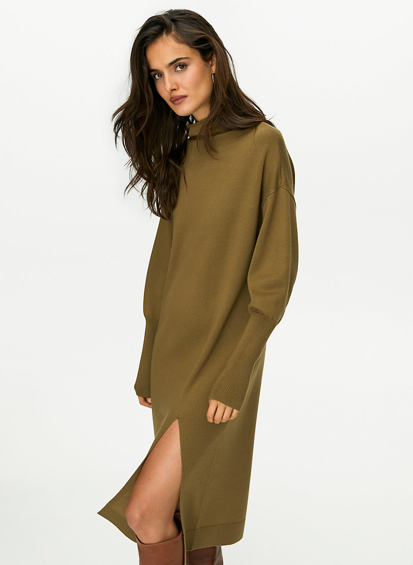 CYPRIE DRESS - Relaxed long-sleeve sweater dress CYPRIE DRESS - Relaxed long-sleeve sweater dress
