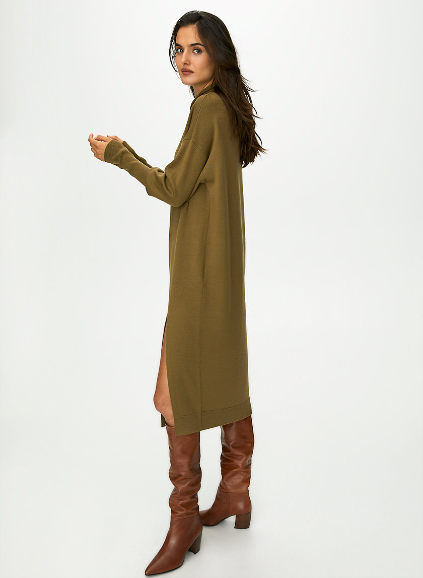 CYPRIE DRESS - Relaxed long-sleeve sweater dress CYPRIE DRESS - Relaxed long-sleeve sweater dress