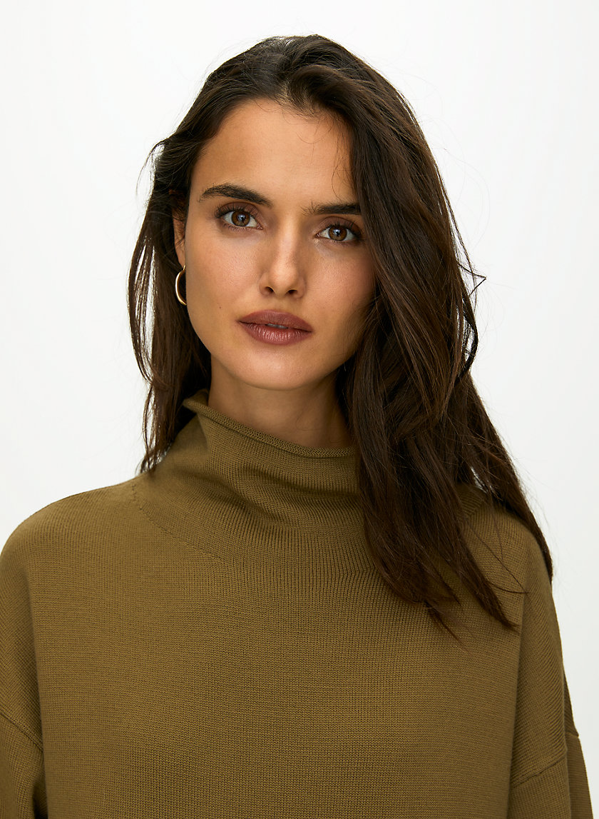 CYPRIE DRESS - Relaxed long-sleeve sweater dress CYPRIE DRESS - Relaxed long-sleeve sweater dress