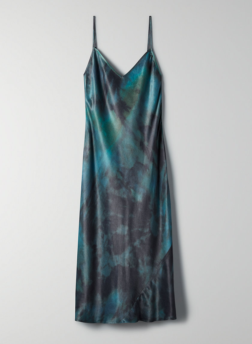 aritzia tie dye dress