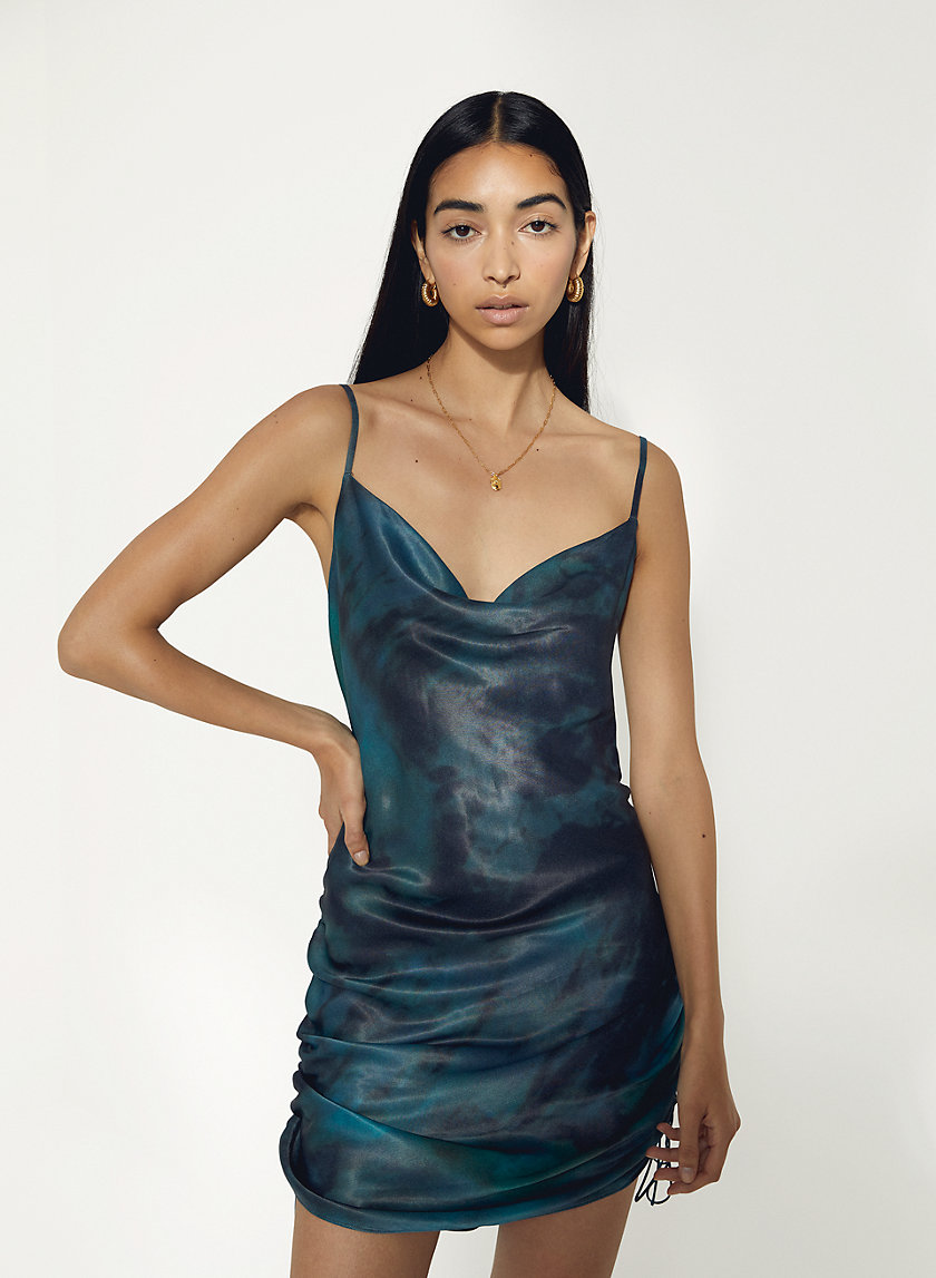 aritzia tie dye dress