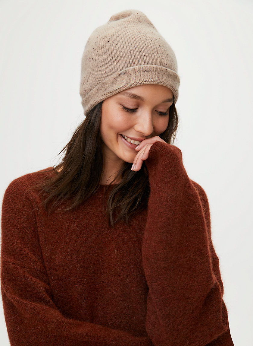 CASHMERE JERSEY BEANIE - Relaxed beanie CASHMERE JERSEY BEANIE - Relaxed beanie