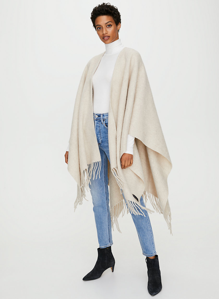 WOOL CAPE - Oversized wool poncho WOOL CAPE - Oversized wool poncho
