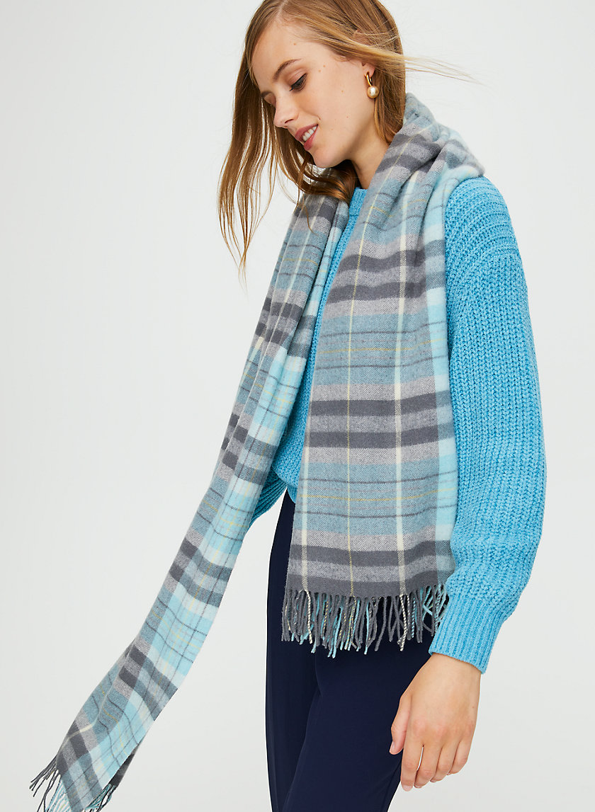 THE CLASSIC WOOL SCARF - Plaid oblong scarf THE CLASSIC WOOL SCARF - Plaid oblong scarf