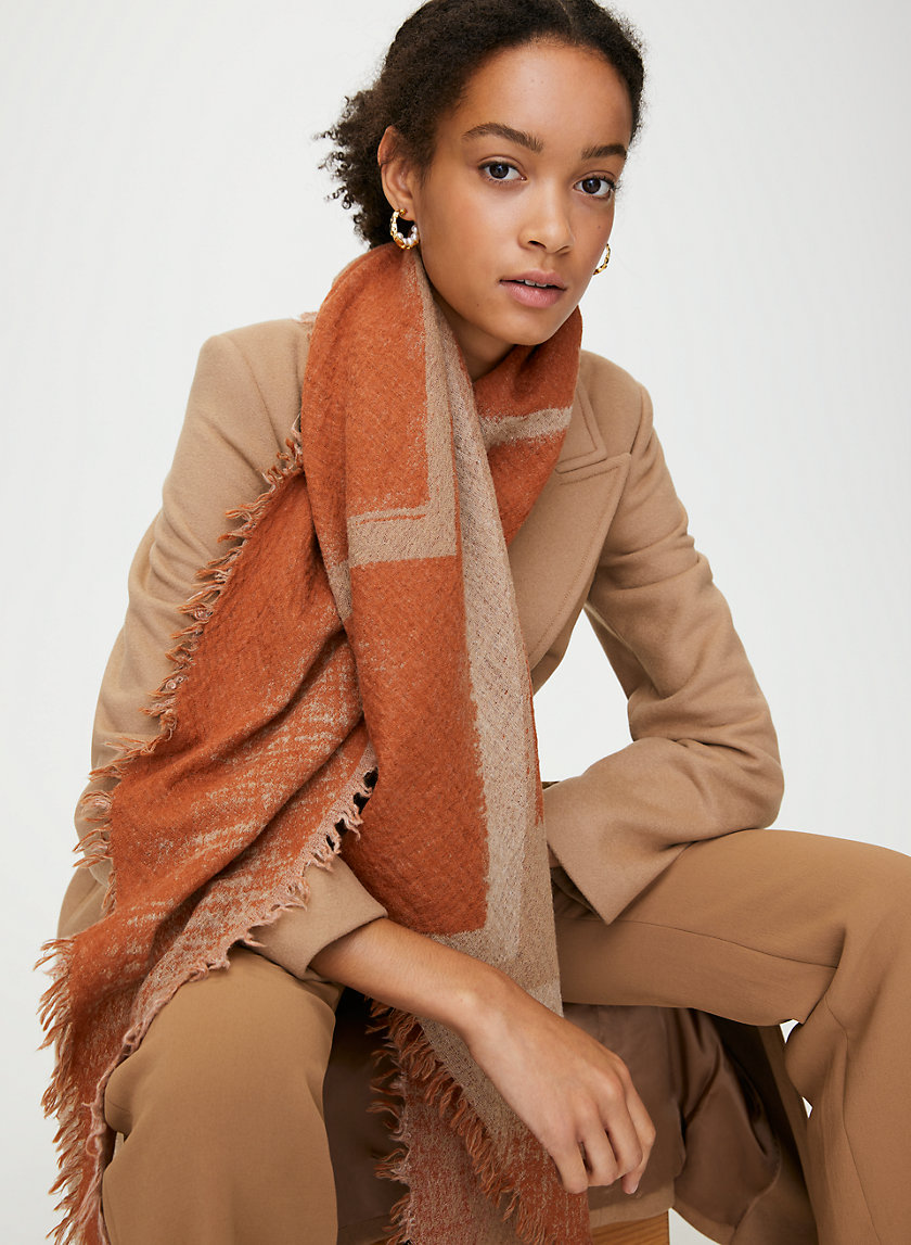 ROTHKO SCARF - Printed wool triangle scarf ROTHKO SCARF - Printed wool triangle scarf