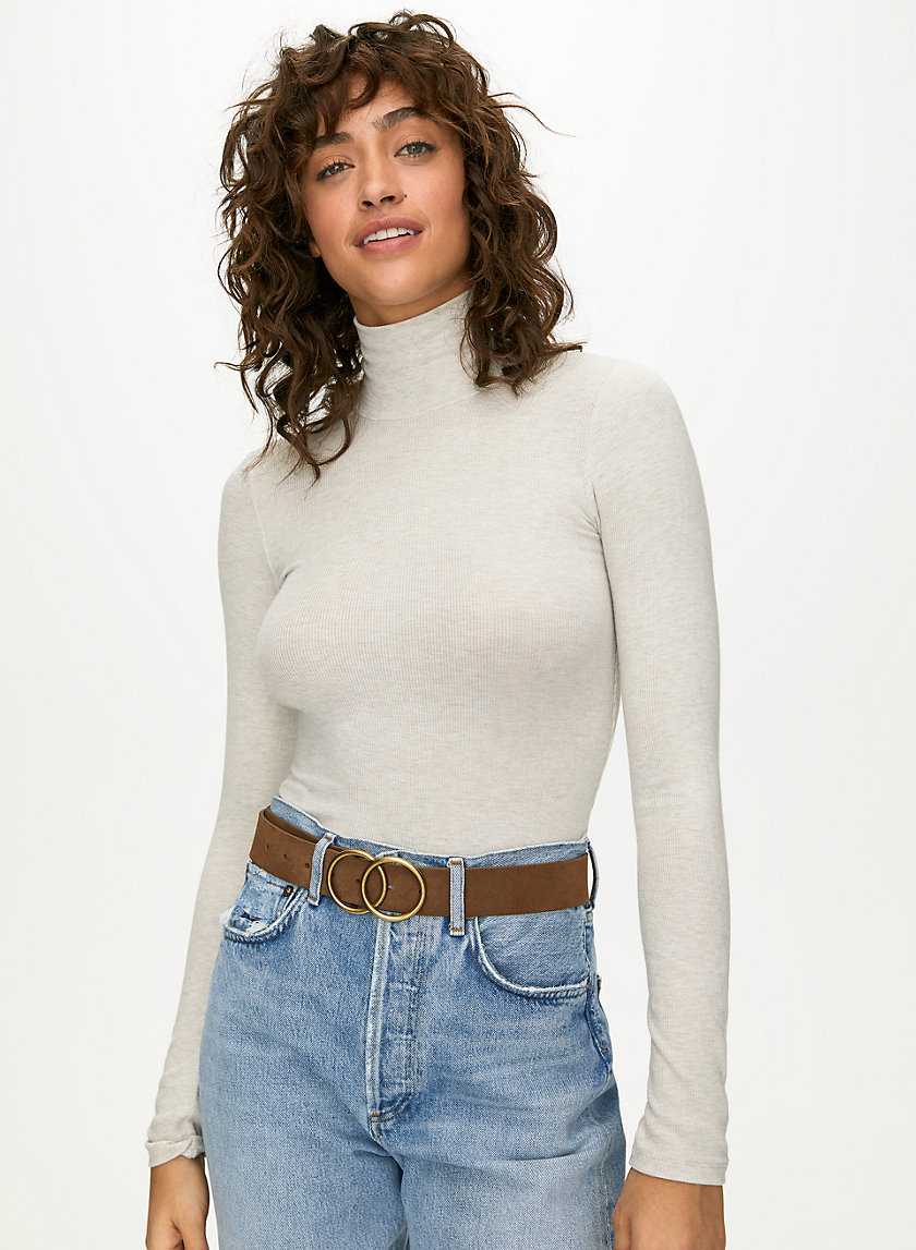 DOUBLE RING JEAN BELT - Suede belt DOUBLE RING JEAN BELT - Suede belt