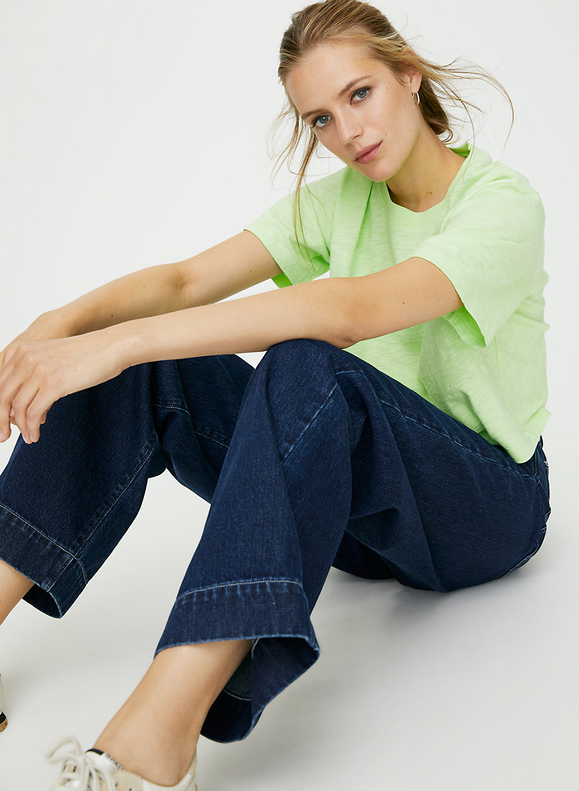 LENORA T-SHIRT - Cropped neon t-shirt LENORA T-SHIRT - Cropped neon t-shirt