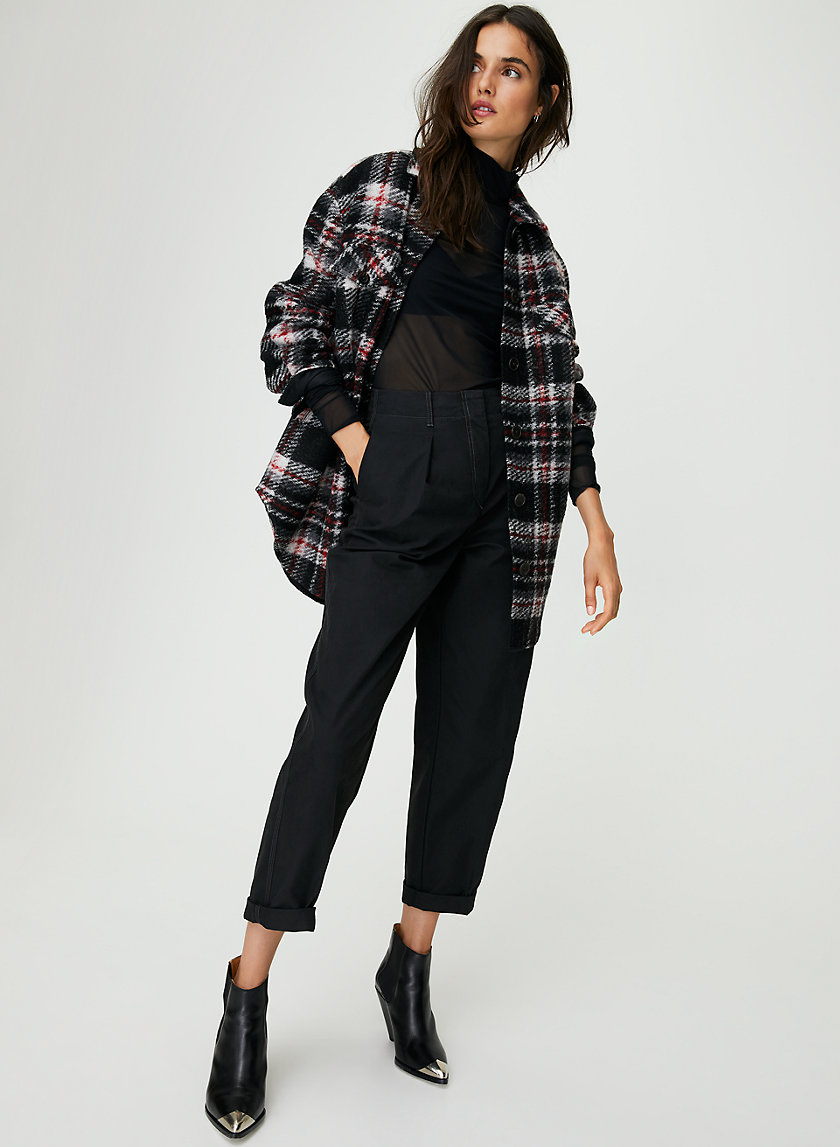 HUET T-SHIRT - Sheer turtleneck HUET T-SHIRT - Sheer turtleneck