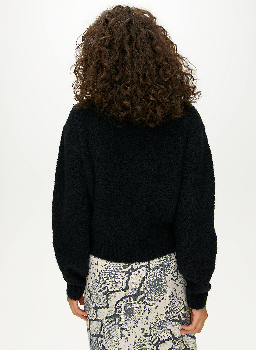 MARILYN SWEATER - Alpaca-blend zip-up sweater MARILYN SWEATER - Alpaca-blend zip-up sweater