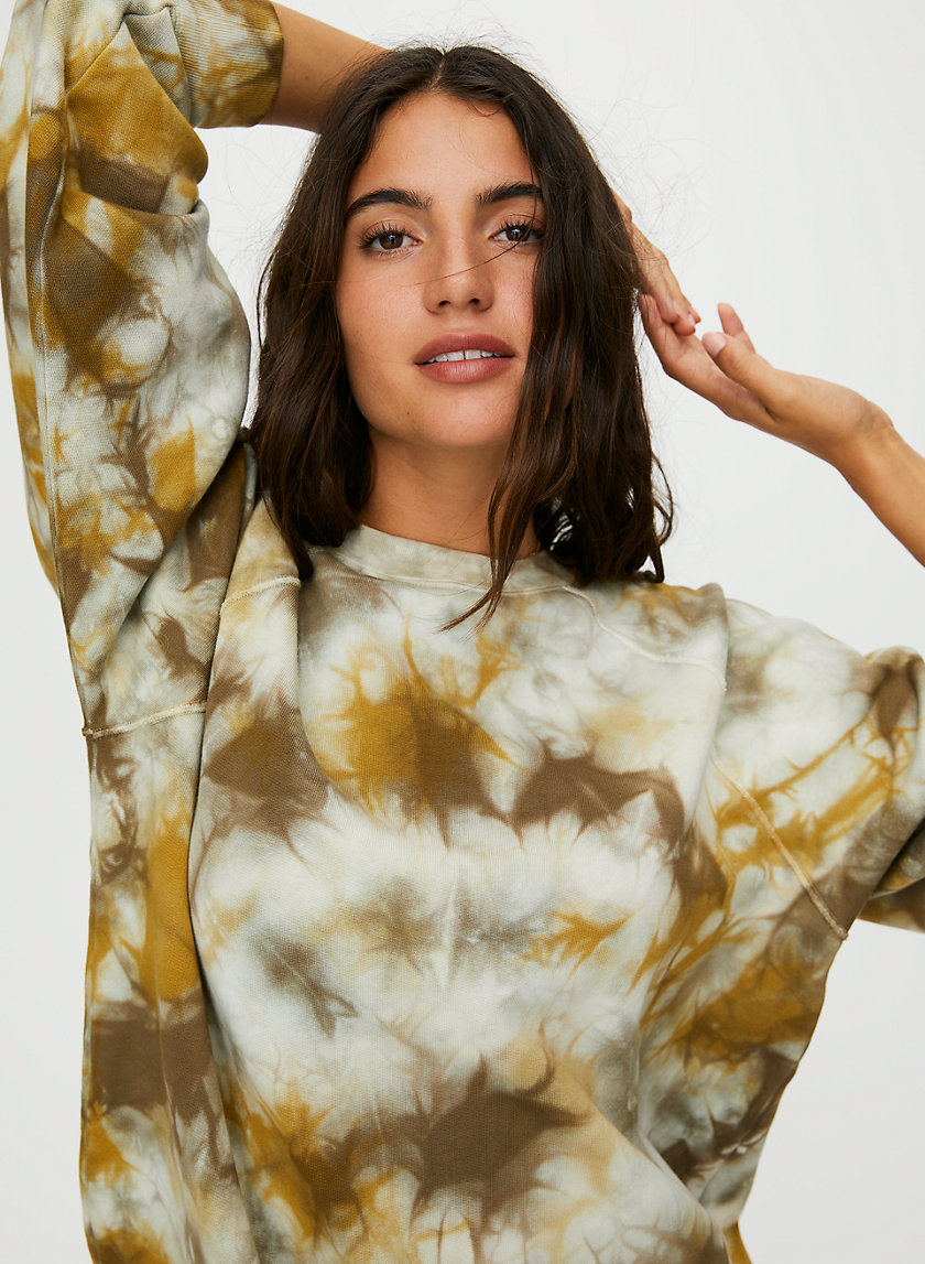 INSIDE OUT CREWNECK - Oversized tie-dye sweatshirt INSIDE OUT CREWNECK - Oversized tie-dye sweatshirt