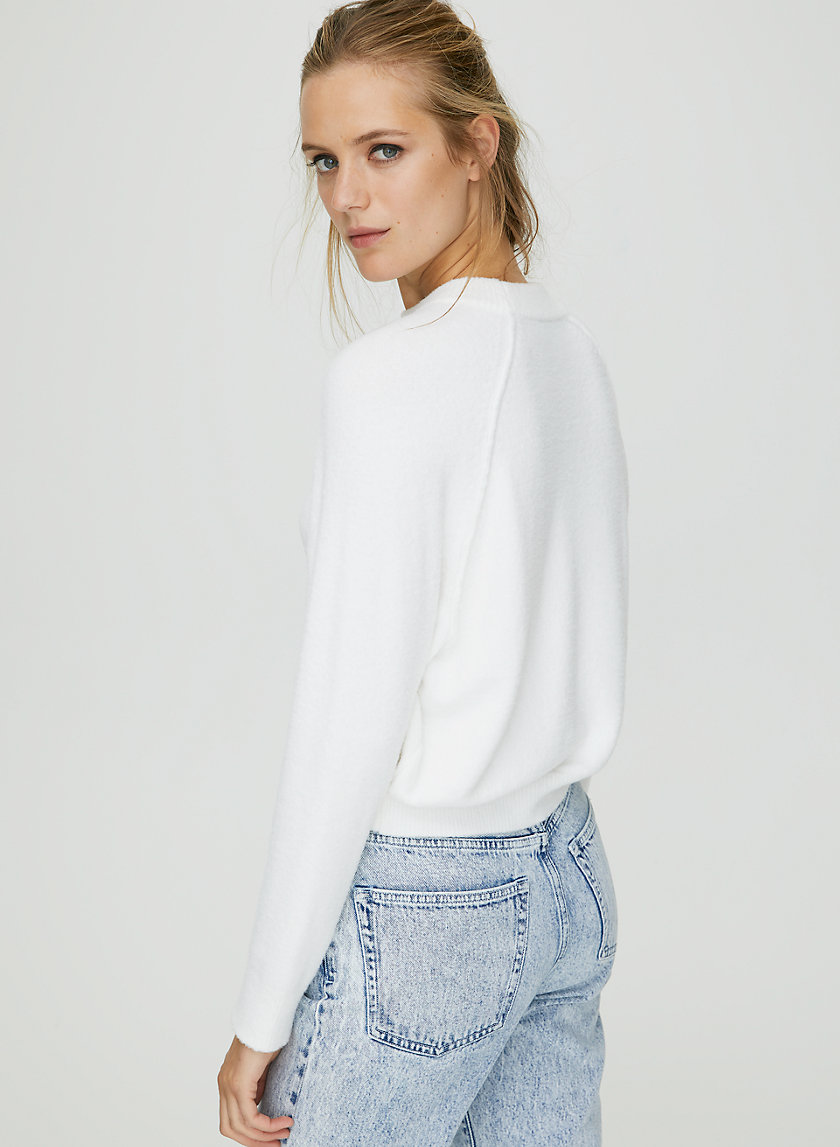 TRYSTAL SWEATER - Crew-neck chenille sweater TRYSTAL SWEATER - Crew-neck chenille sweater
