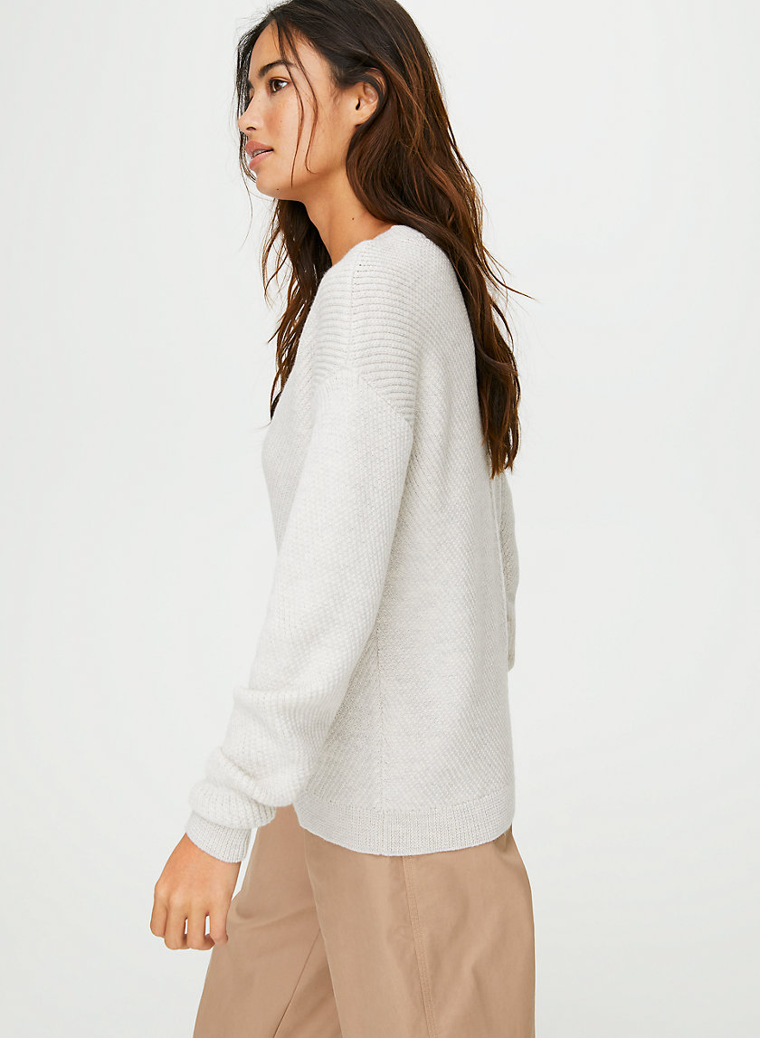 ISABELLI SWEATER - Chevron merino wool sweater ISABELLI SWEATER - Chevron merino wool sweater