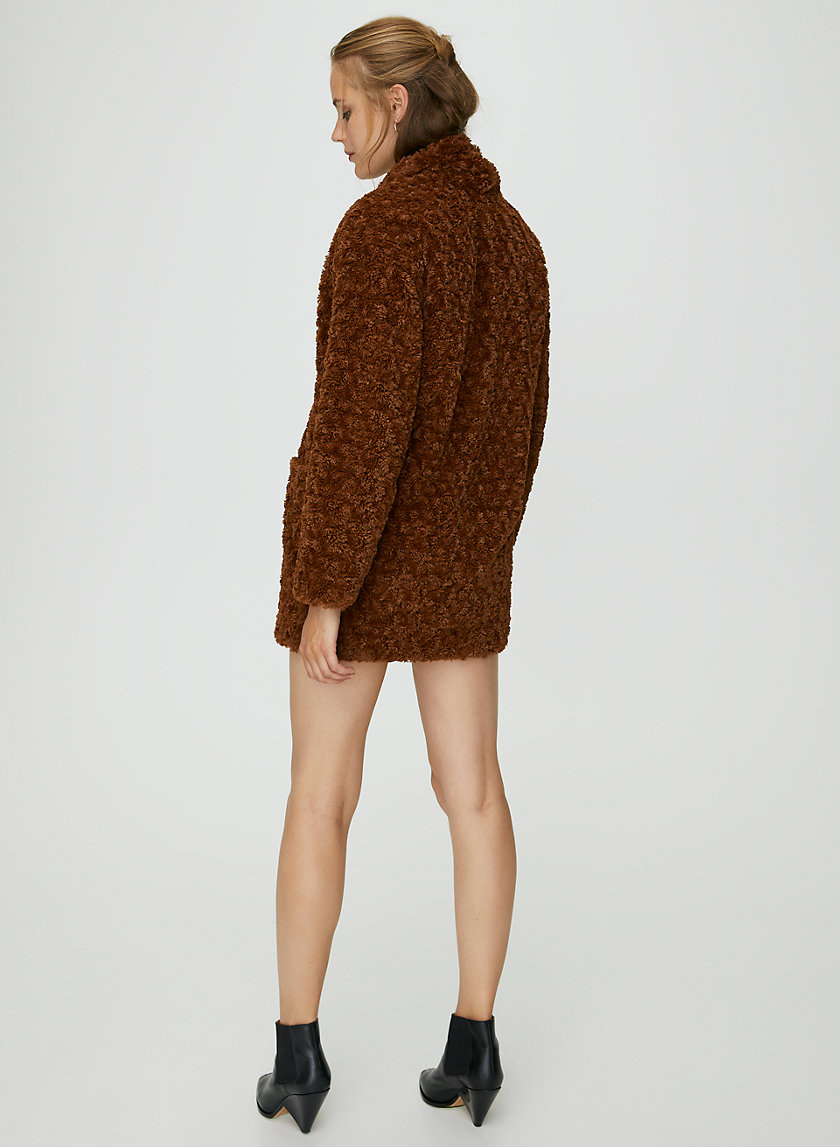 aritzia plush jacket