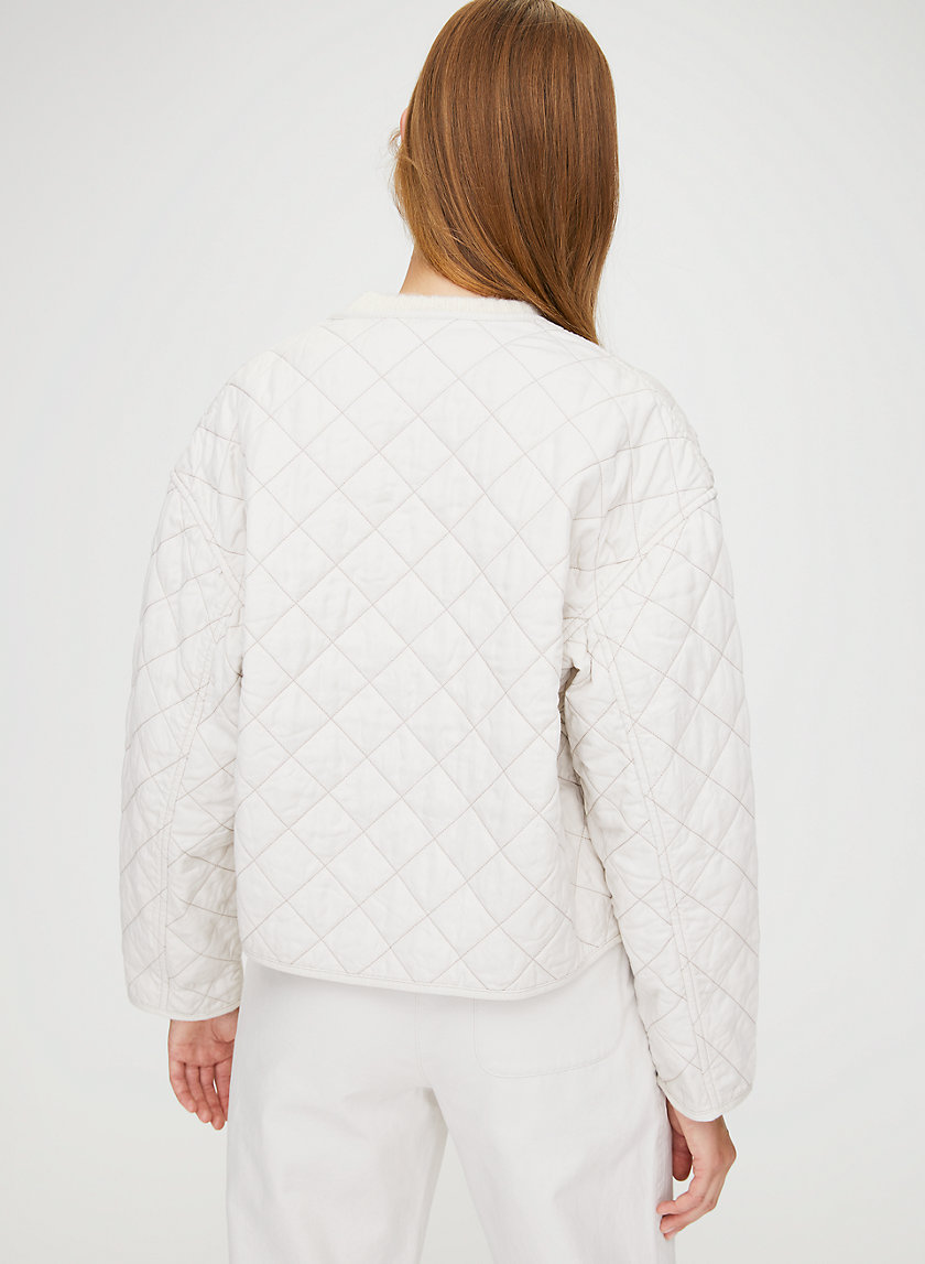 Wilfred Free QUILTED BOMBER JACKET | Aritzia CA