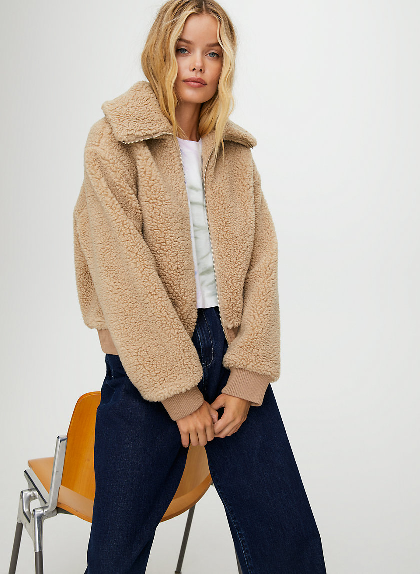 TEDDY BOMBER JACKET TEDDY BOMBER JACKET