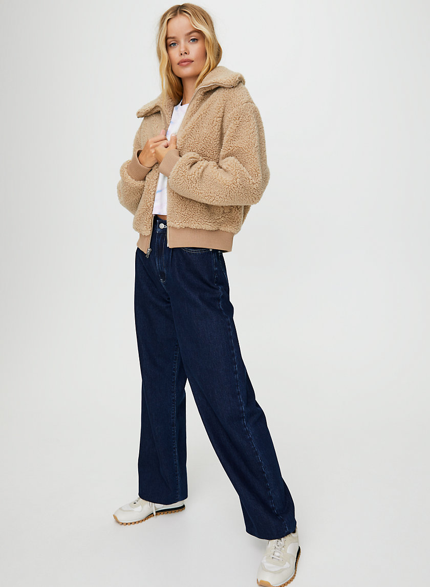 TEDDY BOMBER JACKET - Sherpa bomber jacket TEDDY BOMBER JACKET - Sherpa bomber jacket