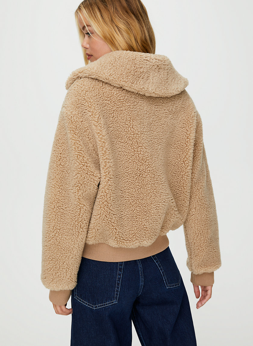 TEDDY BOMBER JACKET - Sherpa bomber jacket TEDDY BOMBER JACKET - Sherpa bomber jacket