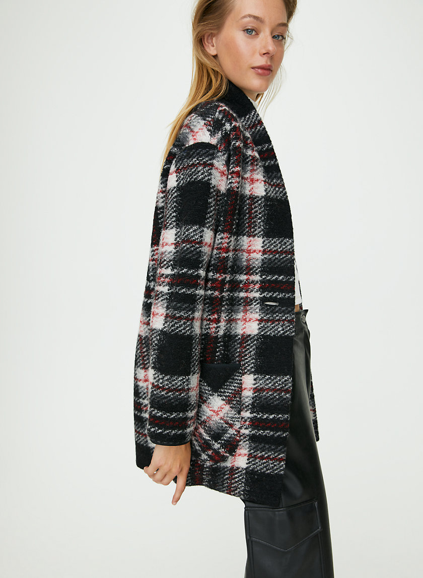 OFF-DUTY JACKET - Plaid cocoon jacket OFF-DUTY JACKET - Plaid cocoon jacket