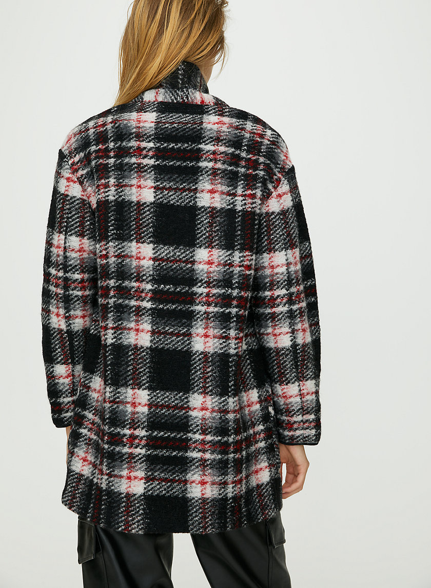 OFF-DUTY JACKET - Plaid cocoon jacket OFF-DUTY JACKET - Plaid cocoon jacket