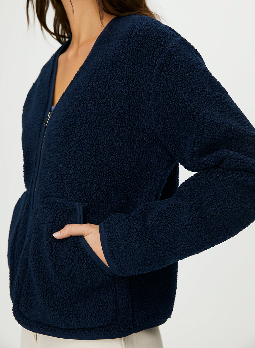 SHORT SHERPA LINER JACKET - Sherpa sweater jacket SHORT SHERPA LINER JACKET - Sherpa sweater jacket