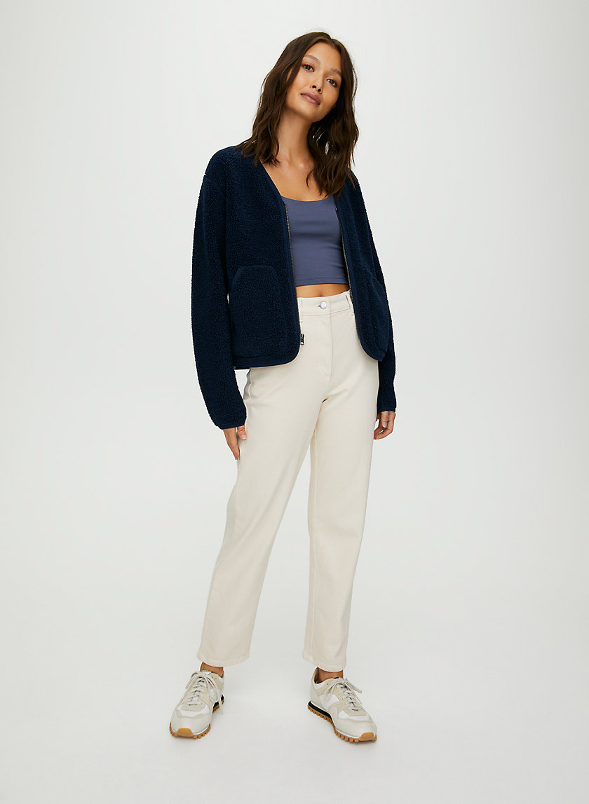 SHORT SHERPA LINER JACKET - Sherpa sweater jacket SHORT SHERPA LINER JACKET - Sherpa sweater jacket