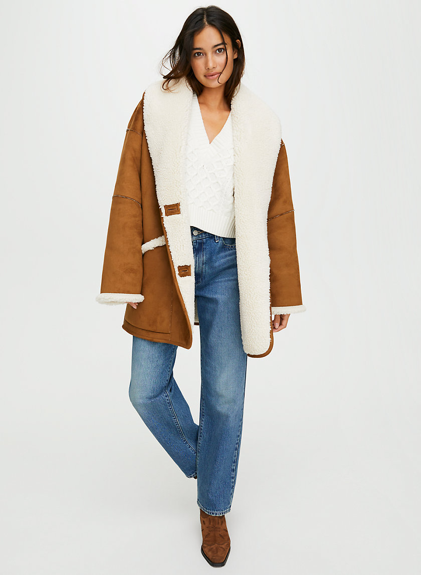 ASTRAL JACKET - Faux shearling jacket ASTRAL JACKET - Faux shearling jacket