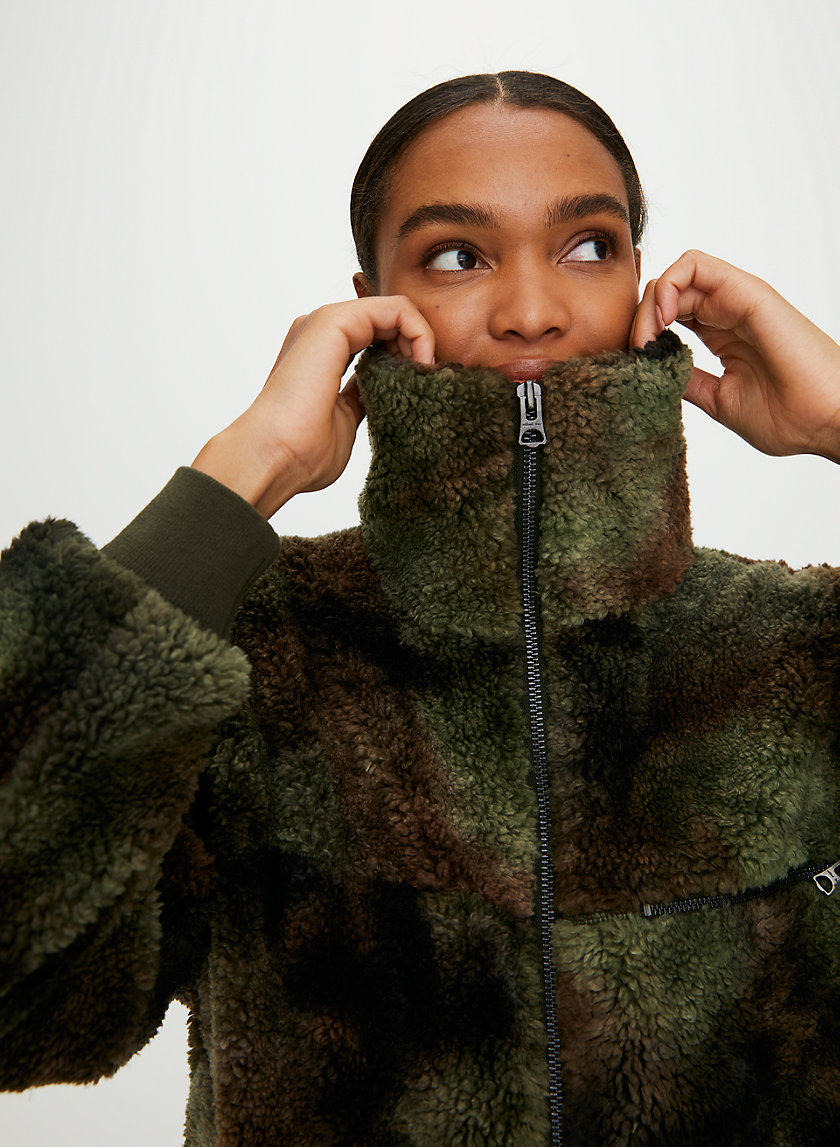 THE TEDDY JACKET - Tie-dye sherpa jacket THE TEDDY JACKET - Tie-dye sherpa jacket
