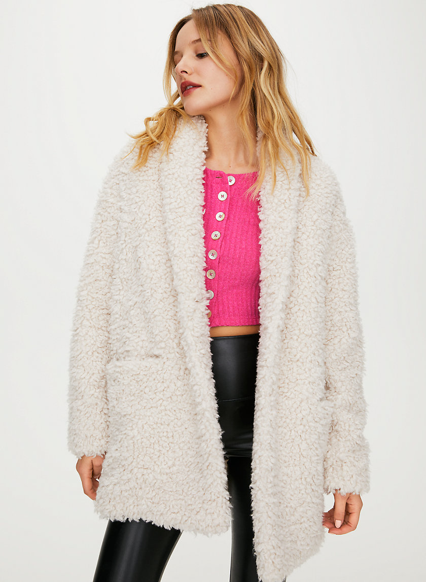 ORACLE JACKET - Cozy plush jacket ORACLE JACKET - Cozy plush jacket