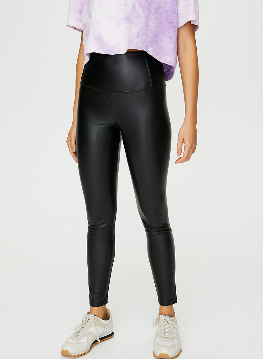 DARIA ANKLE PANT - Cropped, faux-leather legging DARIA ANKLE PANT - Cropped, faux-leather legging